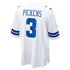 Custom George Pickens Dallas Cowboys Game Jersey White
