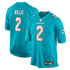 Custom Malik Willis Miami Dolphins Game Jersey Aqua
