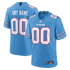 Custom Tennessee Titans Custom Game Jersey Light Blue