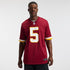 Custom Washington Commanders Jayden Daniels Game Jersey Burgundy
