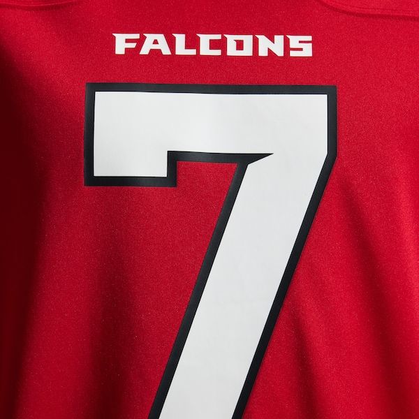 Custom Bijan Robinson Atlanta Falcons Game Jersey Red