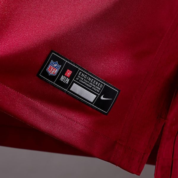 Custom Washington Commanders Custom Game Jersey Burgundy