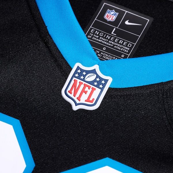 Custom Tetairoa McMillan Carolina Panthers Game Jersey Black