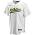 Custom Athletics Home Replica Custom Jersey White