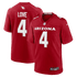 Custom Jeremiyah Love Arizona Cardinals 2026 NFL Draft First Round Pick No. 3 Game Jersey Cardinal