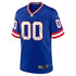 Custom New York Giants Classic Custom Game Jersey Royal