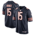 Custom Rome Odunze Chicago Bears Game Jersey Navy