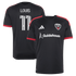 Customized Louis Munteanu D.C. United 2026 Black-and-Red Kit Replica Jersey Black