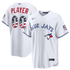 Custom Toronto Blue Jays 2026 All-Star Edition Stars & Stripes Stadium Pick-A-Player Jersey White