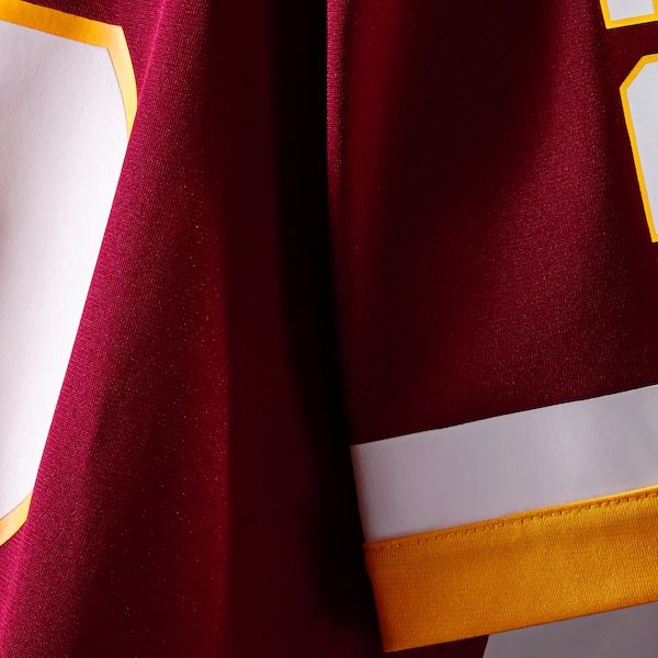 Custom Washington Commanders Custom Game Jersey Burgundy