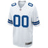 Custom Dallas Cowboys Custom Game Jersey White