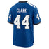 Custom Dallas Clark Indianapolis Colts Alternate Game Jersey Blue