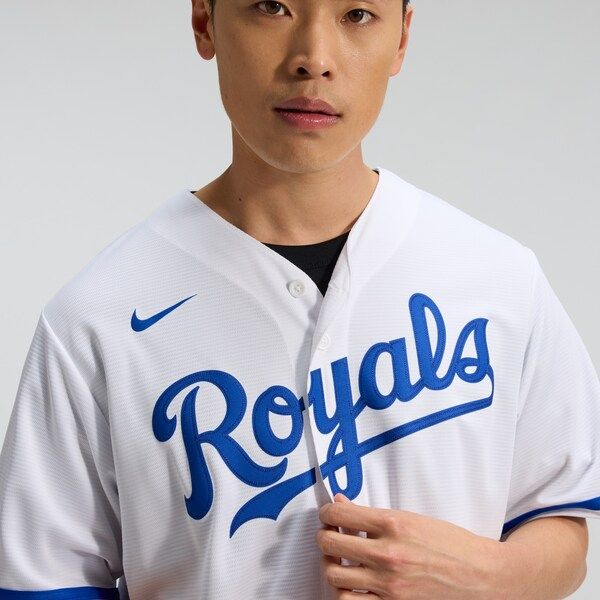Custom Bobby Witt Jr. Kansas City Royals Home Replica Player Jersey White