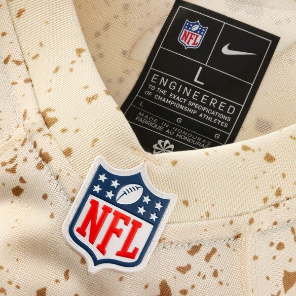 Custom Trey McBride Arizona Cardinals Game Jersey Natural