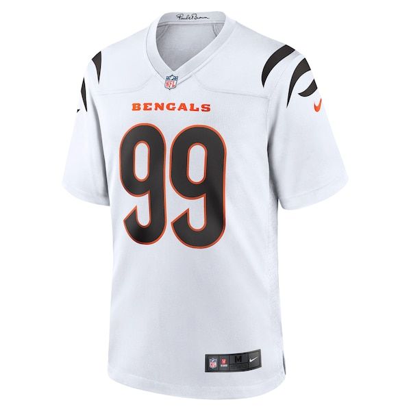 Custom Myles Murphy Cincinnati Bengals Game Jersey White