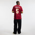 Custom Washington Commanders Jayden Daniels Game Jersey Burgundy