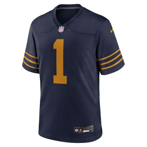 Custom Micah Parsons Green Bay Packers Game Jersey Navy