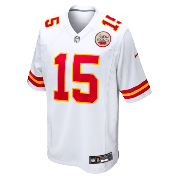 Custom Patrick Mahomes Kansas City Chiefs Game Jersey White