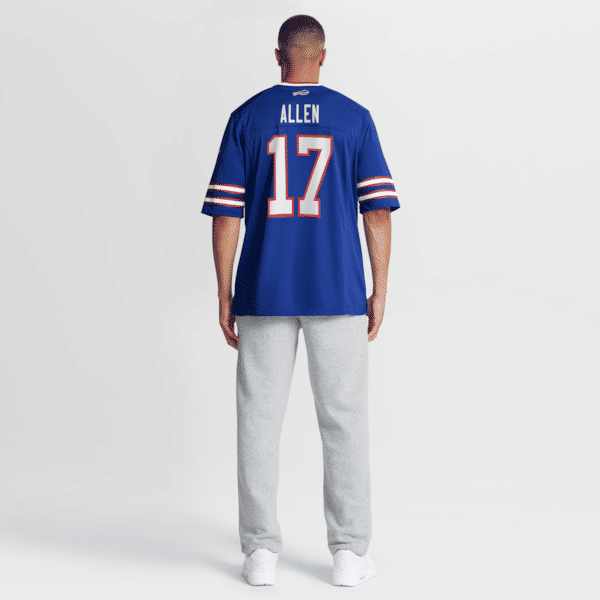 Custom Josh Allen Buffalo Bills Game Jersey Royal