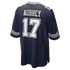 Custom Brandon Aubrey Dallas Cowboys Team Game Jersey Navy