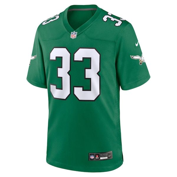 Custom Cooper DeJean Philadelphia Eagles Alternate Game Jersey Kelly Green