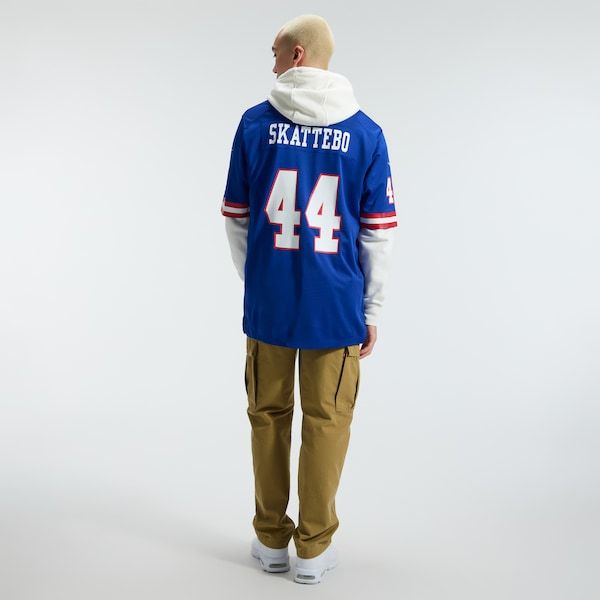 Custom Cam Skattebo New York Giants Alternate 2 Legacy Game Jersey Royal