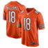 Custom Caleb Williams Chicago Bears Game Jersey Orange