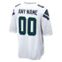 Custom Seattle Seahawks Custom Game Jersey White