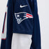 Custom Drake Maye New England Patriots Game Jersey Navy