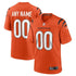 Custom Cincinnati Bengals Alternate Game Custom Jersey Orange