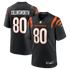 Custom Cris Collinsworth Cincinnati Bengals Team Retired Player Game Jersey Black