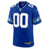 Custom Seattle Seahawks Throwback Custom Jersey Royal