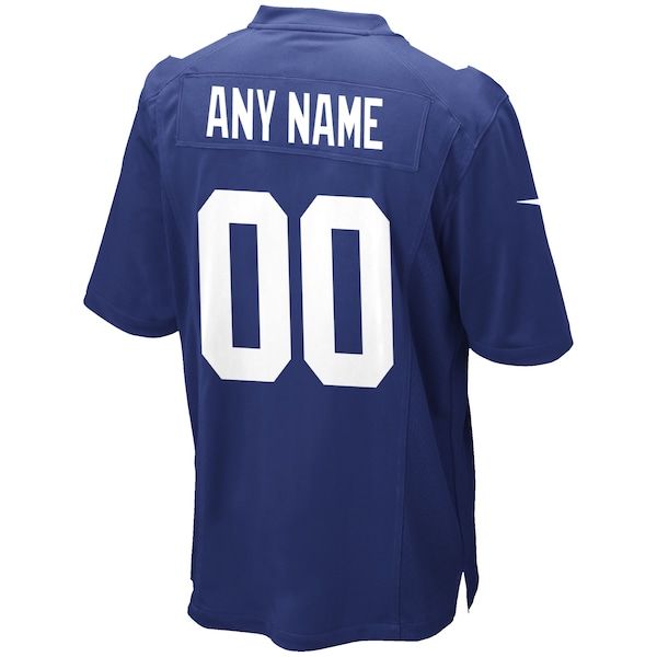 Custom New York Giants Custom Game Jersey Royal