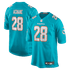 Custom De'Von Achane Miami Dolphins Game Jersey Aqua