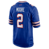 Custom D.J. Moore Buffalo Bills Game Jersey Royal