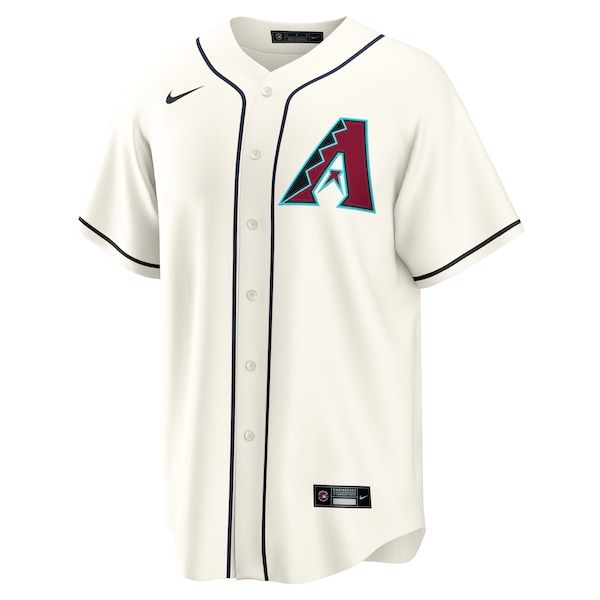 Custom Arizona Diamondbacks Home Custom Replica Jersey Cream