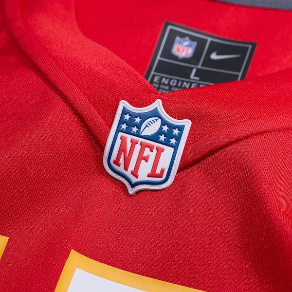 Custom Travis Kelce Kansas City Chiefs Game Jersey Red