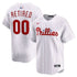 Custom Philadelphia Phillies Home Limited Pick-A-Player Retired Roster Jersey White