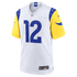Custom Puka Nacua Los Angeles Rams Game Jersey White