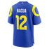 Custom Puka Nacua Los Angeles Rams Game Jersey Royal