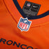 Custom Denver Broncos Custom Game Jersey Orange