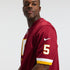 Custom Washington Commanders Jayden Daniels Game Jersey Burgundy