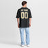 Custom New Orleans Saints Custom Game Jersey Black