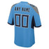 Custom Tennessee Titans Alternate Custom Game Jersey Light Blue