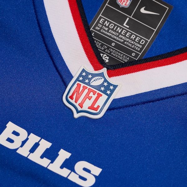 Custom Josh Allen Buffalo Bills Game Jersey Royal