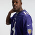 Custom Kyle Hamilton Baltimore Ravens Game Jersey Purple