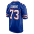 Custom Dion Dawkins Buffalo Bills Game Jersey Royal