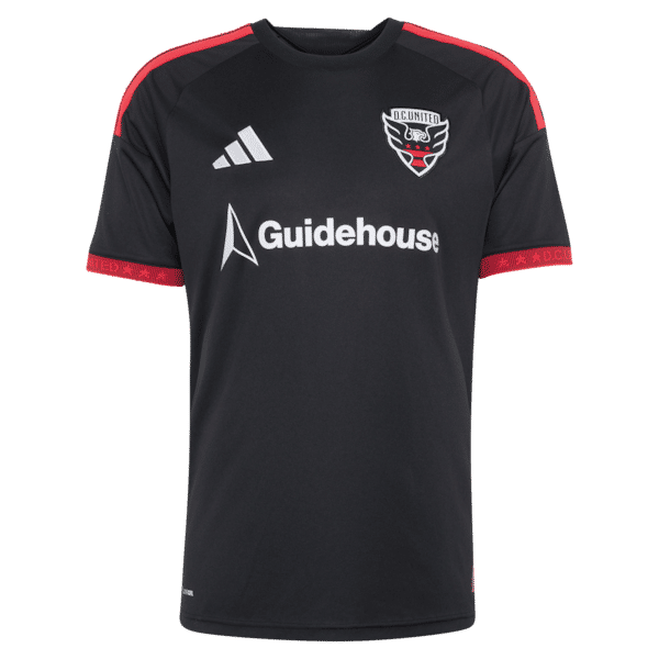 Customized Tai Baribo D.C. United 2026 Black-and-Red Kit Replica Jersey Black