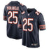 Custom Kyle Monangai Chicago Bears Team Game Jersey Navy