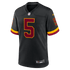 Custom Washington Commanders Jayden Daniels Alternate Game Jersey Black